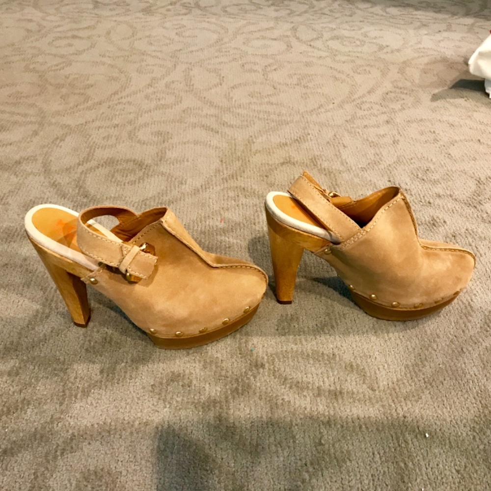 RETRO Michael Kors shoes, size 7.5, suede!  Great condition - worn 3 x’s